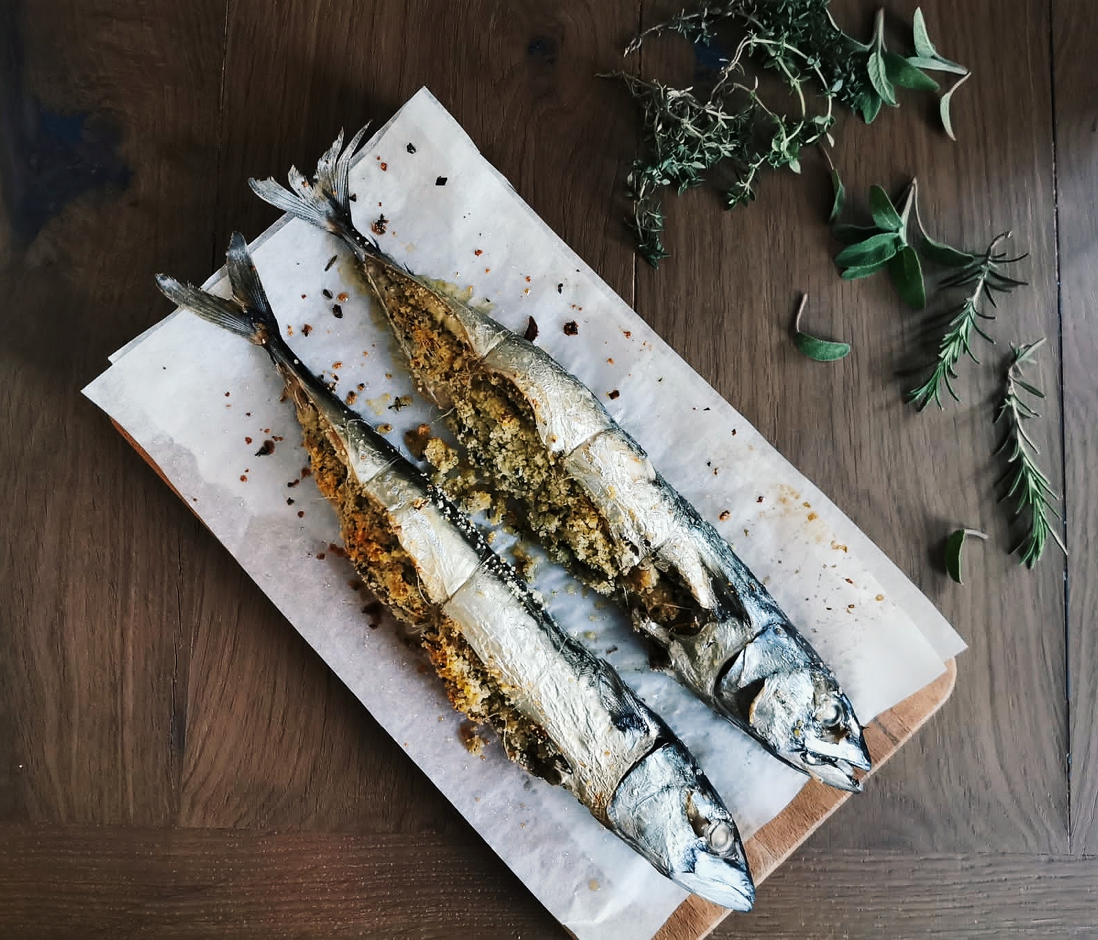 SGOMBRI RIPIENI AL FORNO