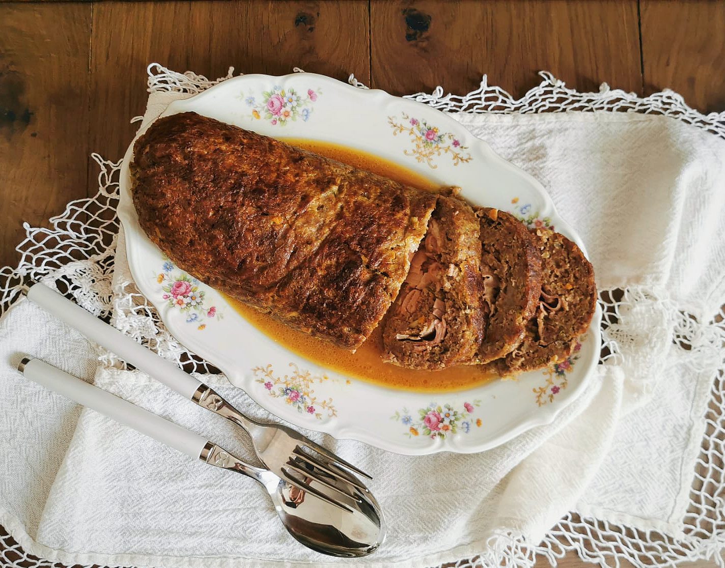 POLPETTONE DI CARNE AL FORNO