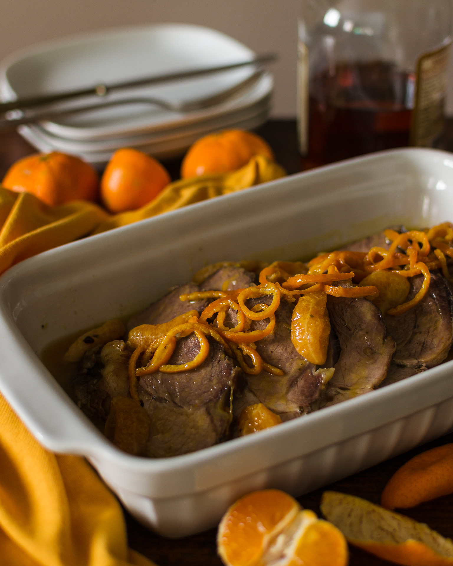 ARROSTO DI MAIALE AI MANDARINI