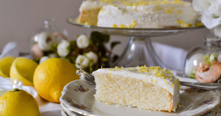 TORTA AL LIMONE ALL’ACQUA (SENZA BURRO E SENZA UOVA)