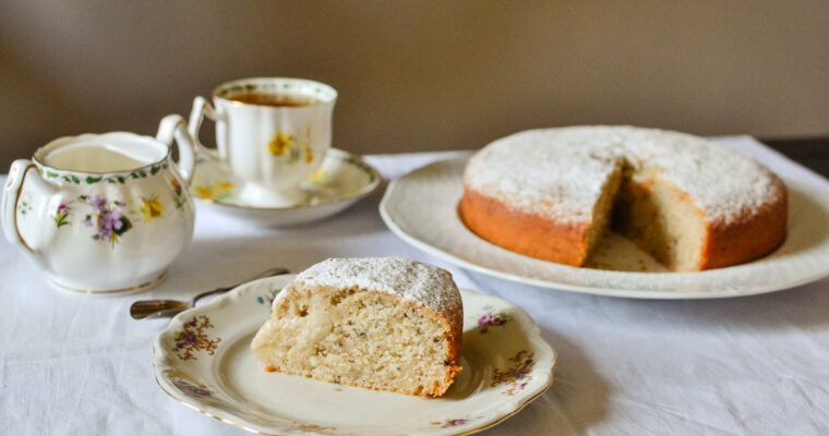 TORTA ALLE BANANE E YOGURT