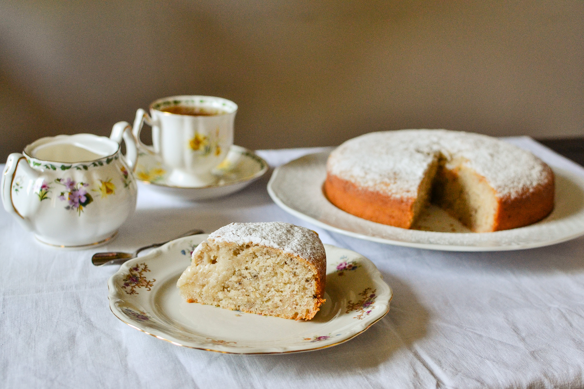 TORTA ALLE BANANE E YOGURT